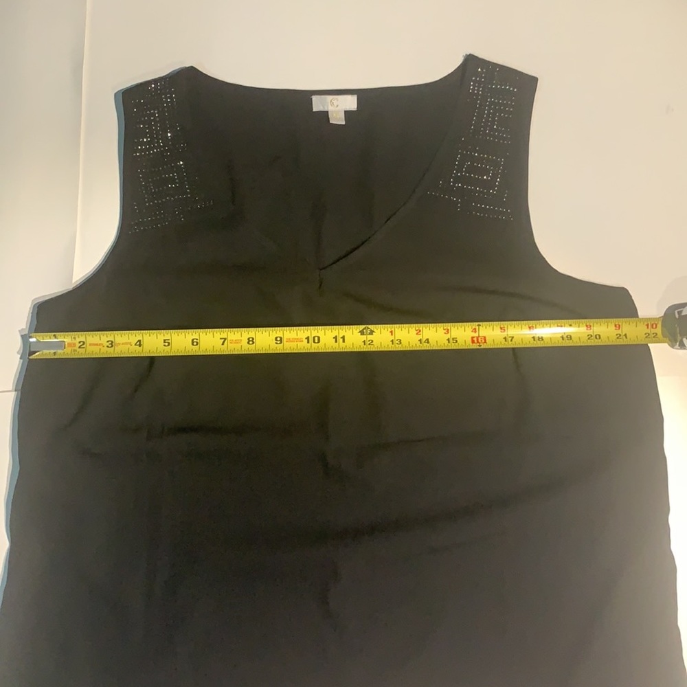 Charming Charlie’s Rhinestone Top - Picture 6 of 10